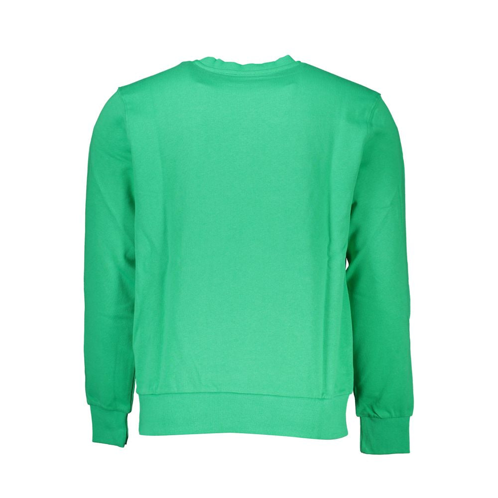 Grüner Baumwollpullover