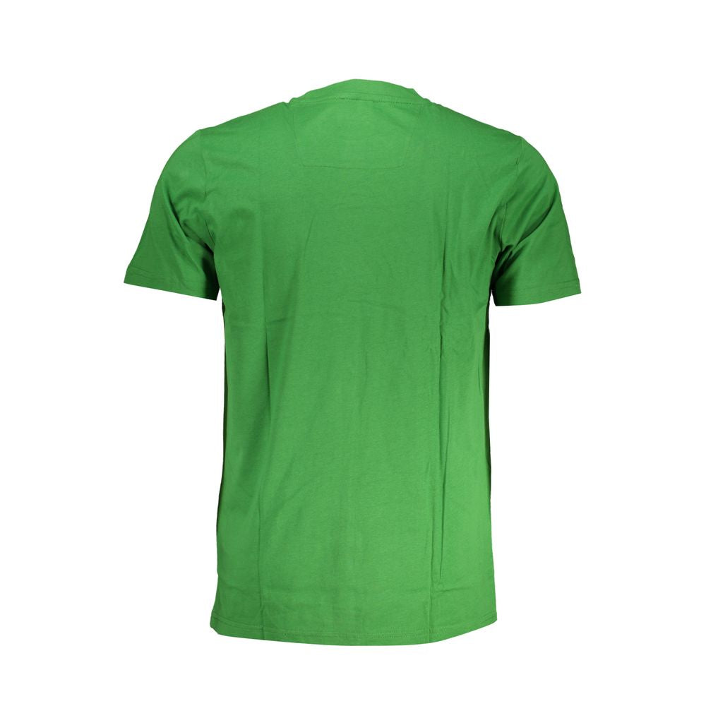 Grünes Baumwoll-T-Shirt