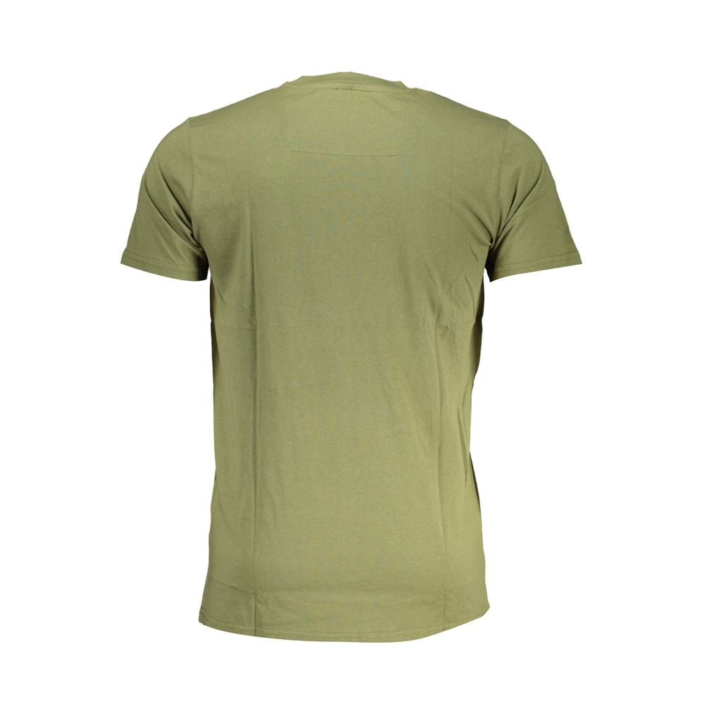 Grünes Baumwoll-T-Shirt