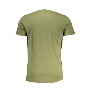 Grünes Baumwoll-T-Shirt