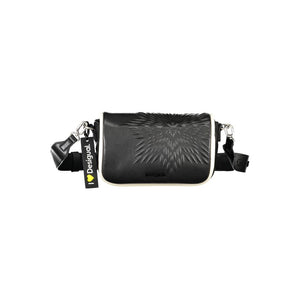 Schwarze Handtasche aus Polyethylen