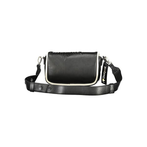 Schwarze Handtasche aus Polyethylen