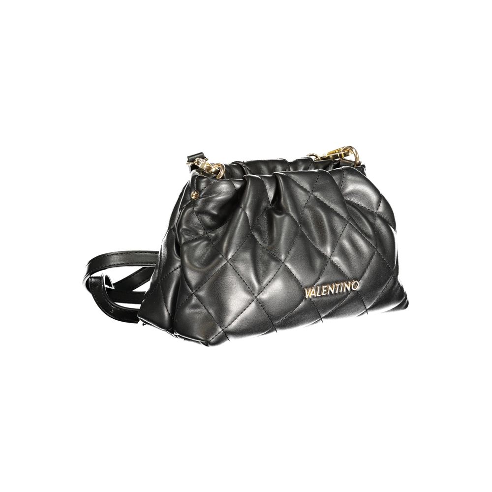 Schwarze Handtasche aus Polyethylen