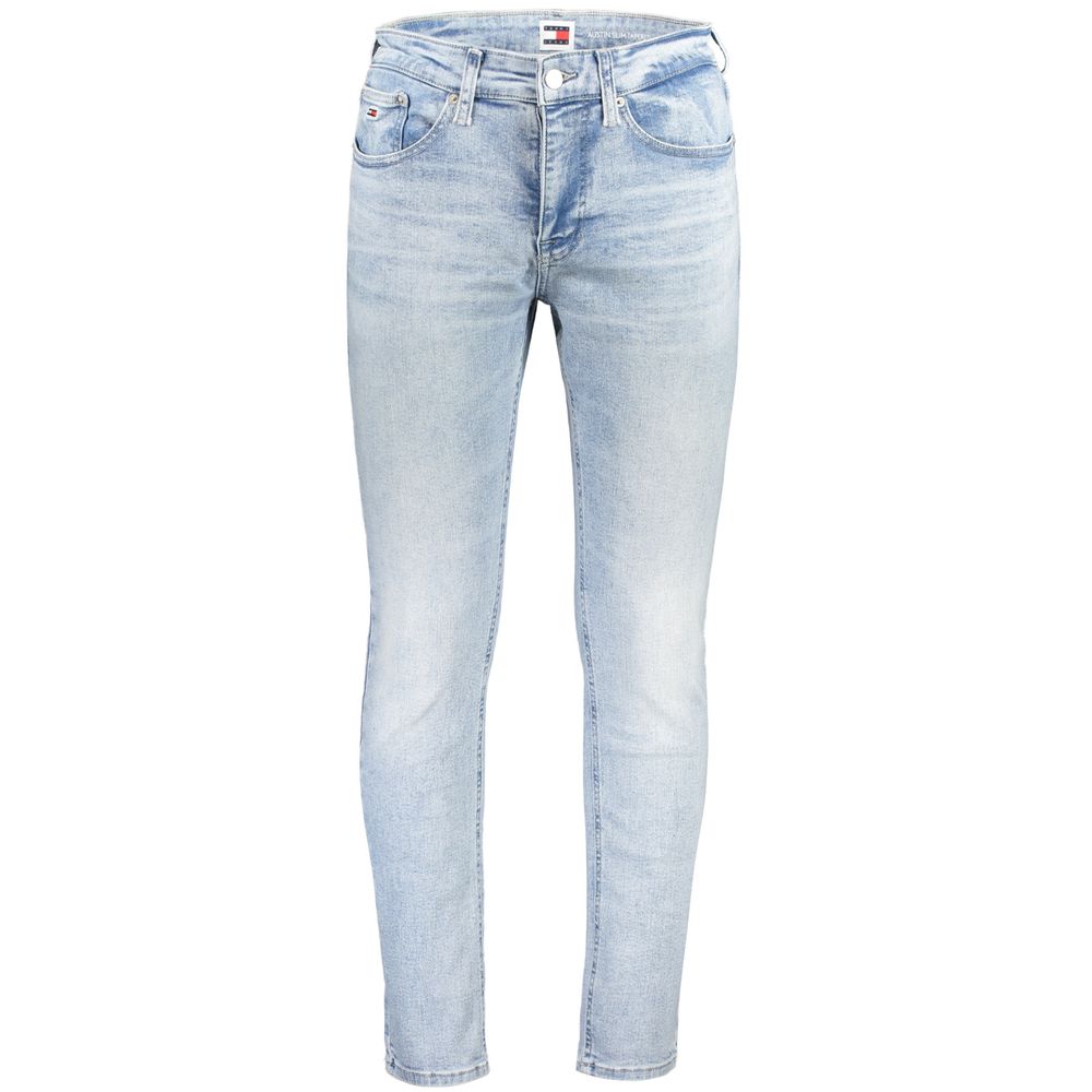 Hellblaue Herrenjeans aus Baumwolle