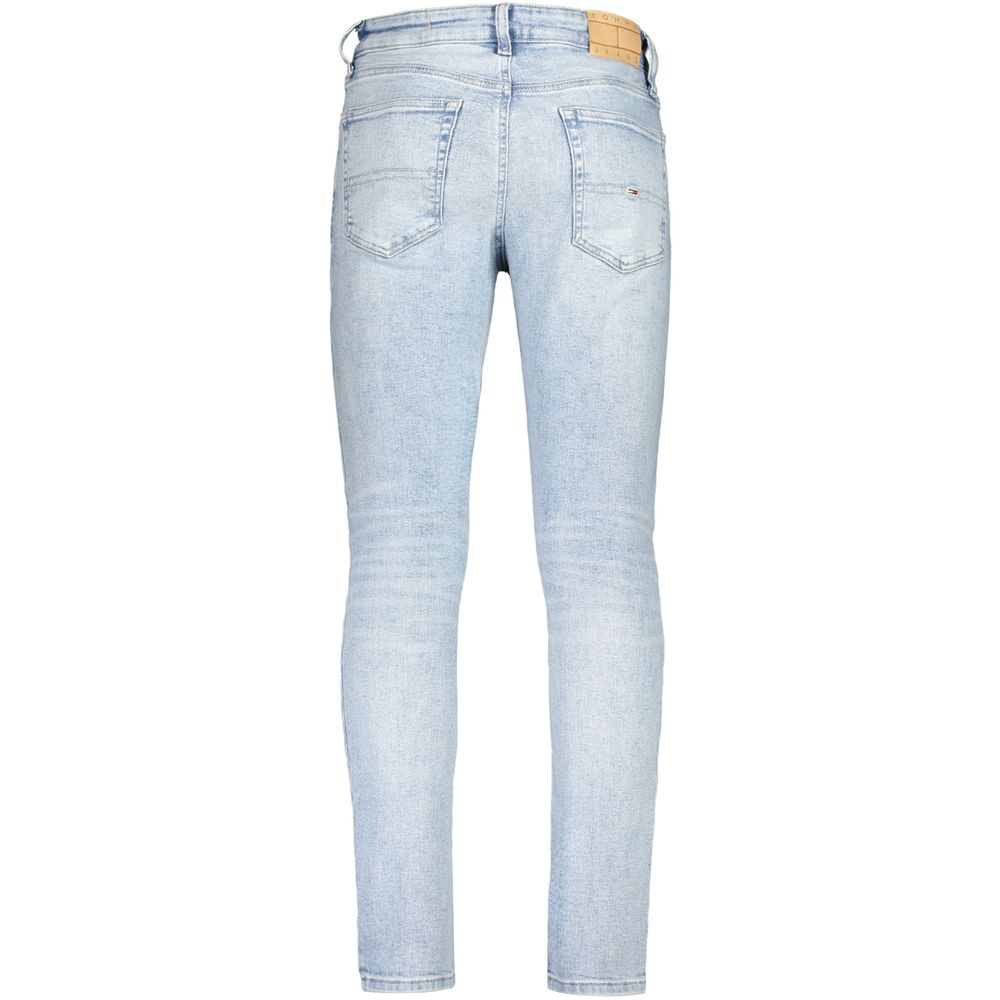 Hellblaue Herrenjeans aus Baumwolle