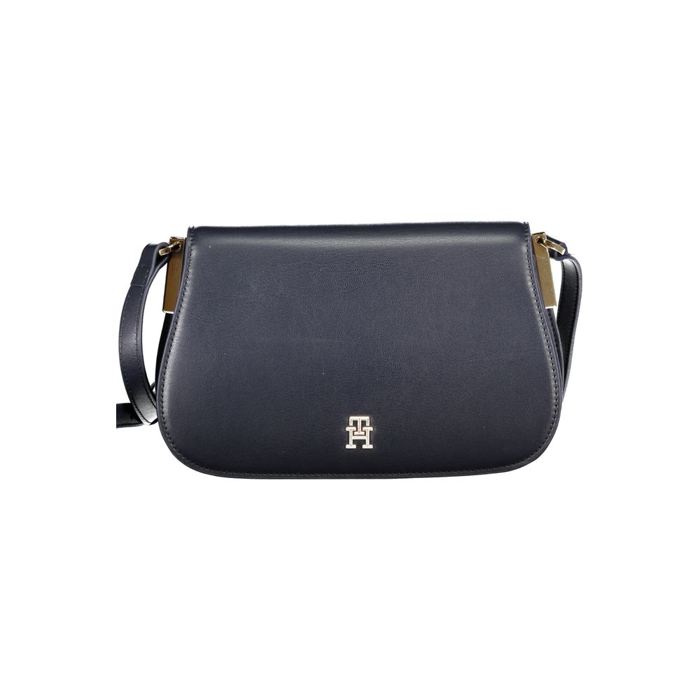 Blaue Handtasche aus Polyethylen