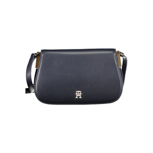 Blaue Handtasche aus Polyethylen