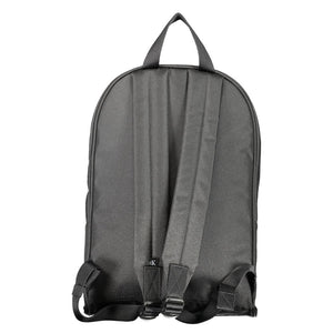 Schwarzer Polyester-Rucksack