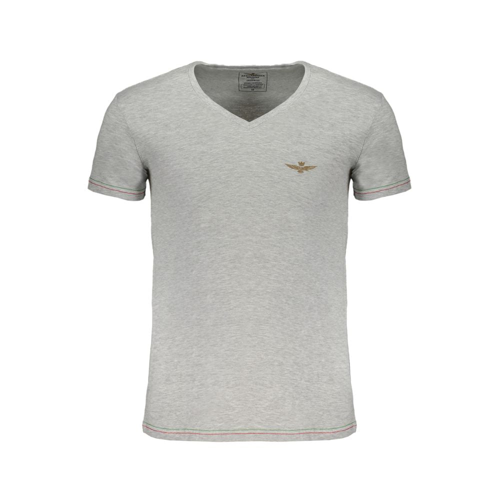 Braunes Herren-T-Shirt aus Baumwolle