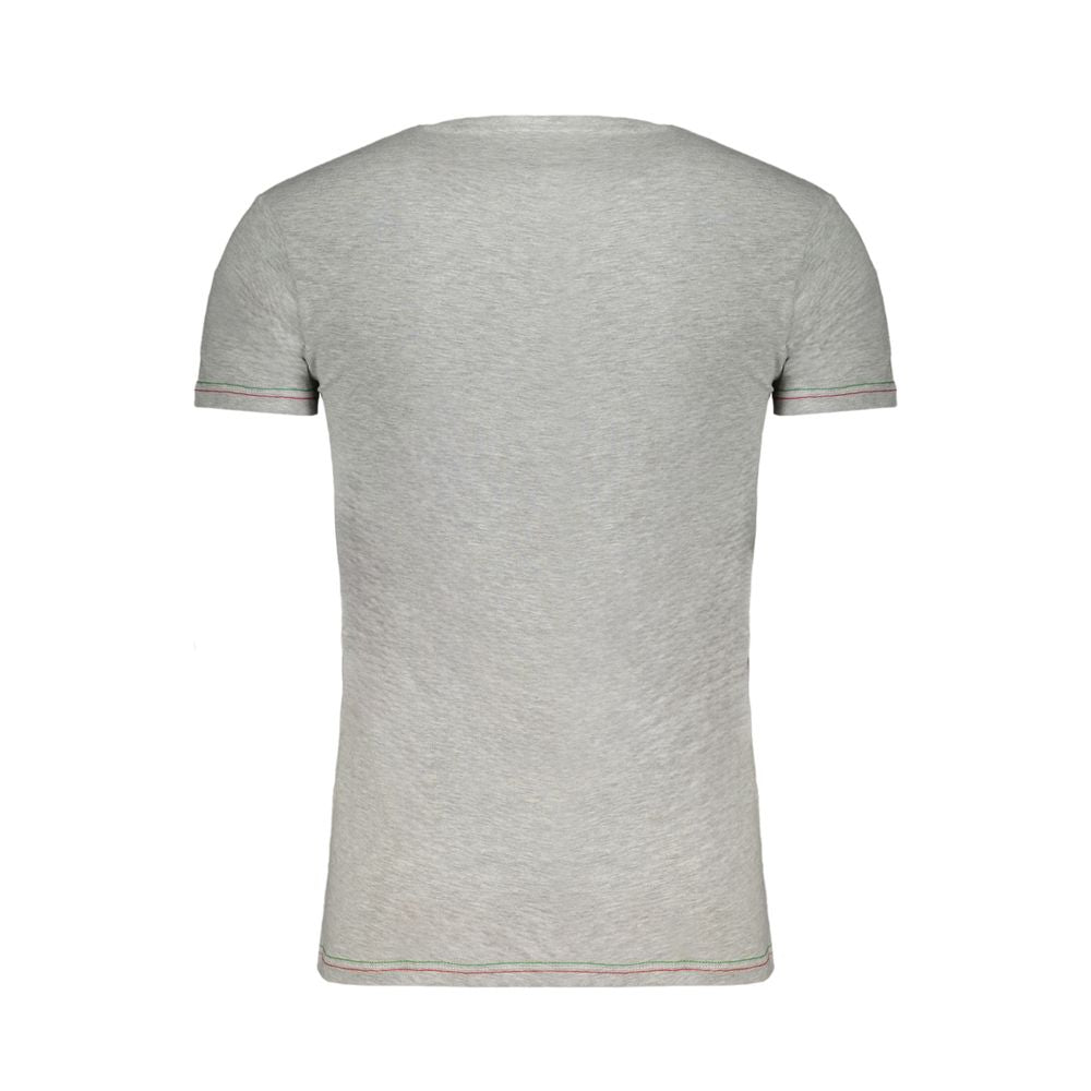 Braunes Herren-T-Shirt aus Baumwolle