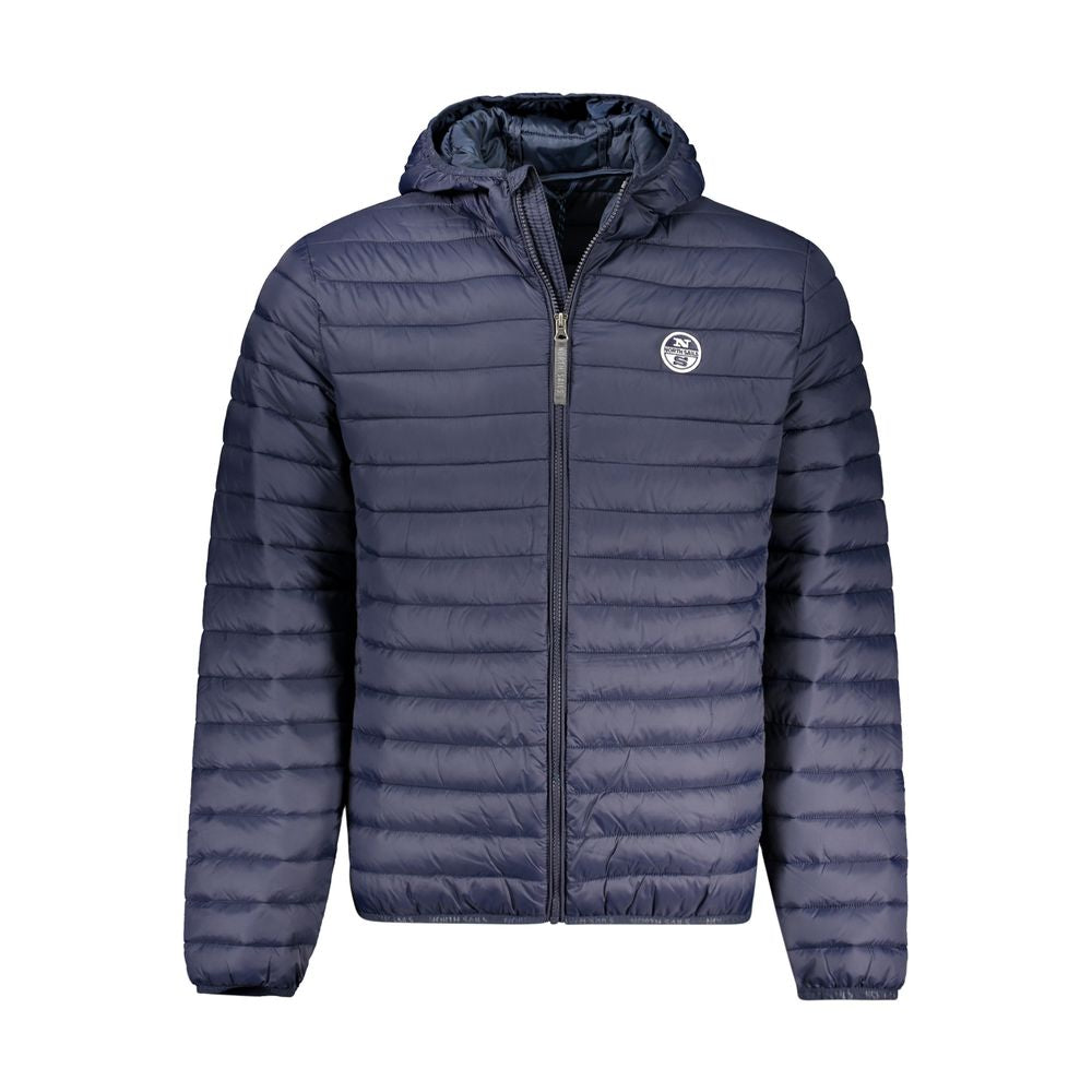 Blaue Polyamidjacke