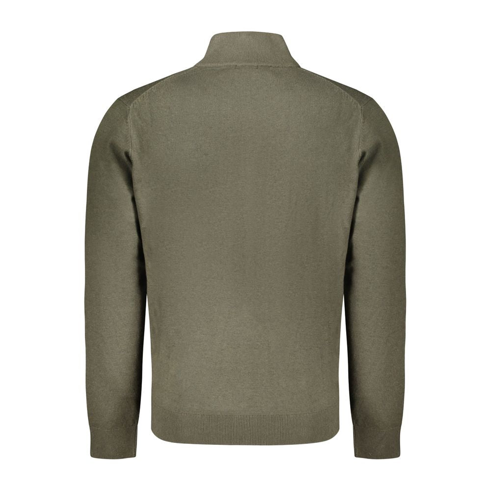 Grüne Strickjacke aus Polyamid für Herren