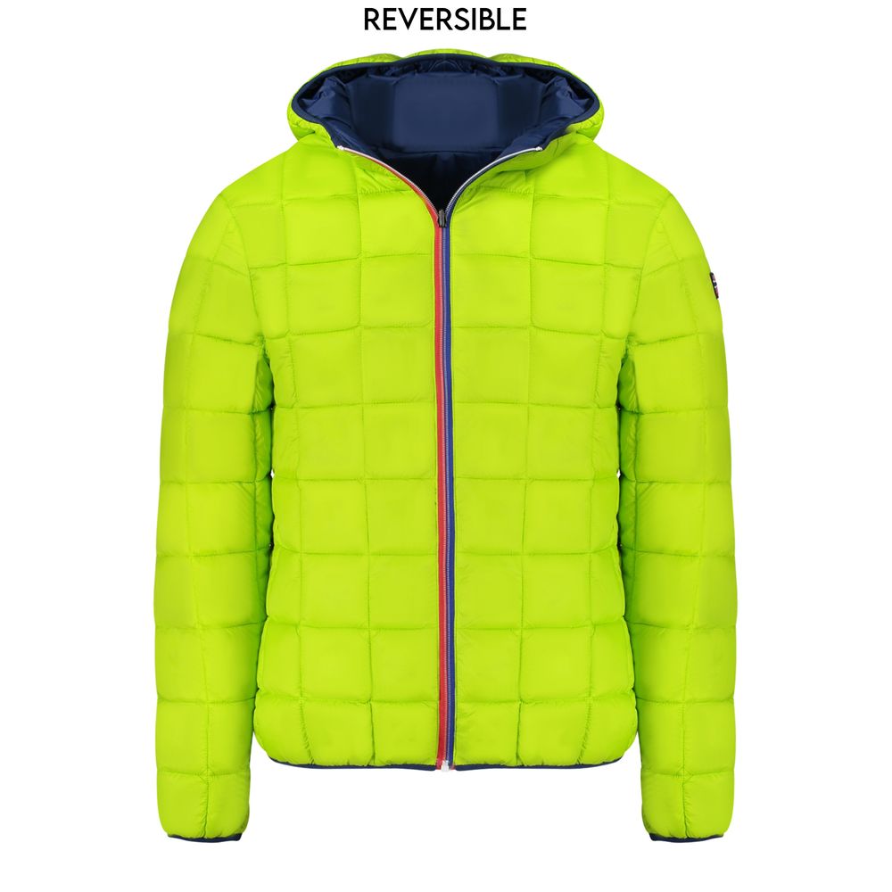Blaue Wendejacke aus Polyamid für Herren