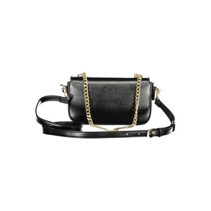 Schwarze Polyethylen Damenhandtasche