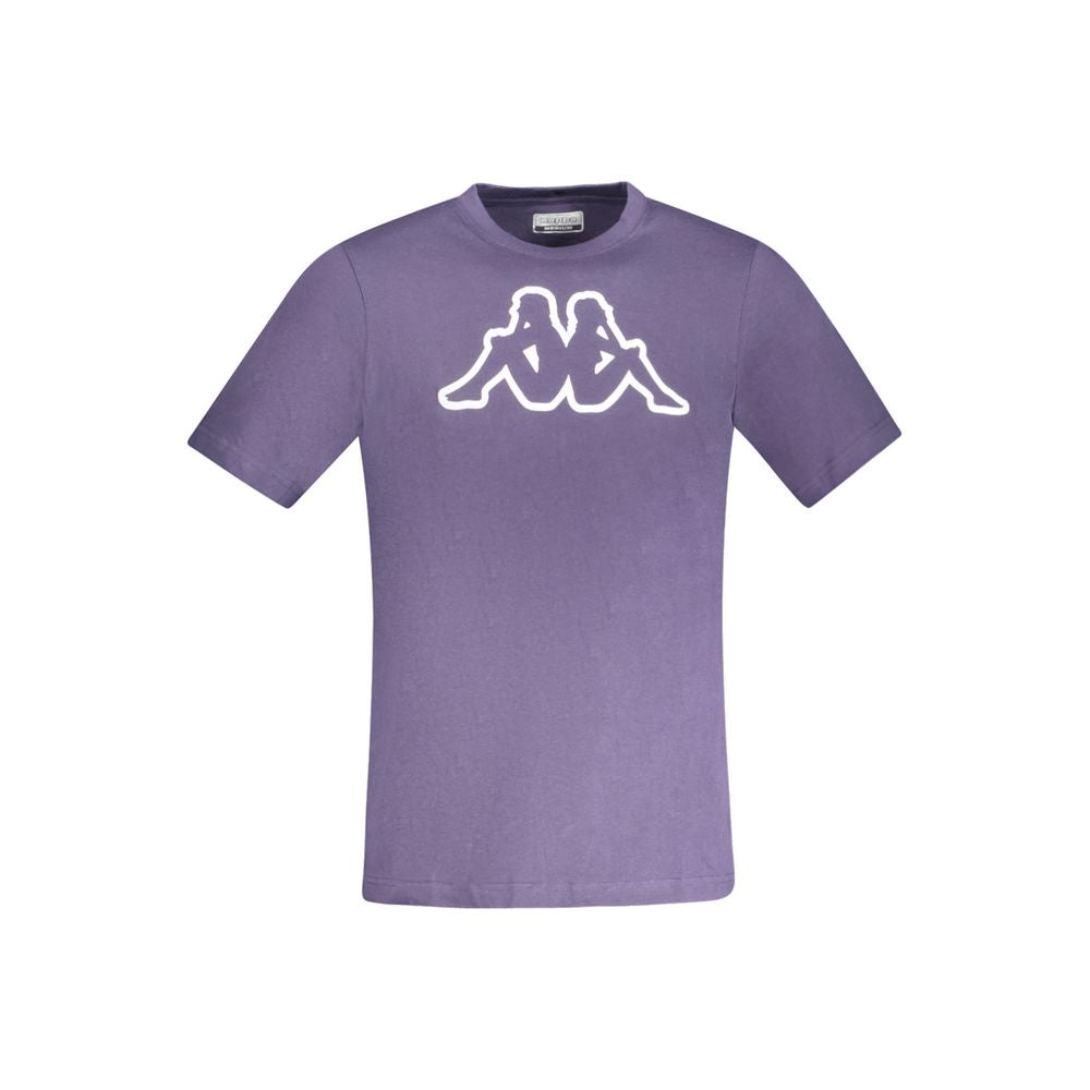 Blaues Herren-T-Shirt aus Baumwolle