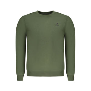 Grüner Baumwollpullover