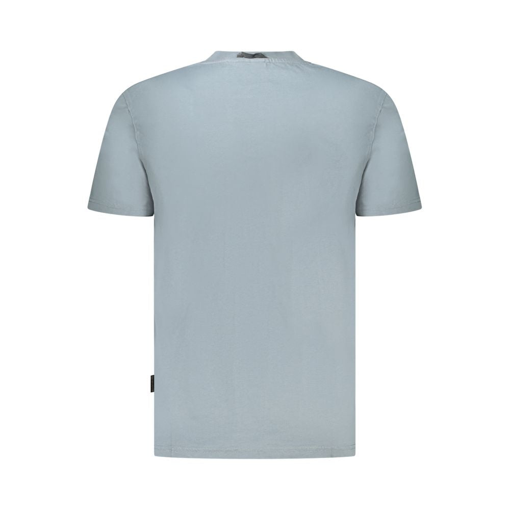 Braunes Herren-T-Shirt aus Baumwolle