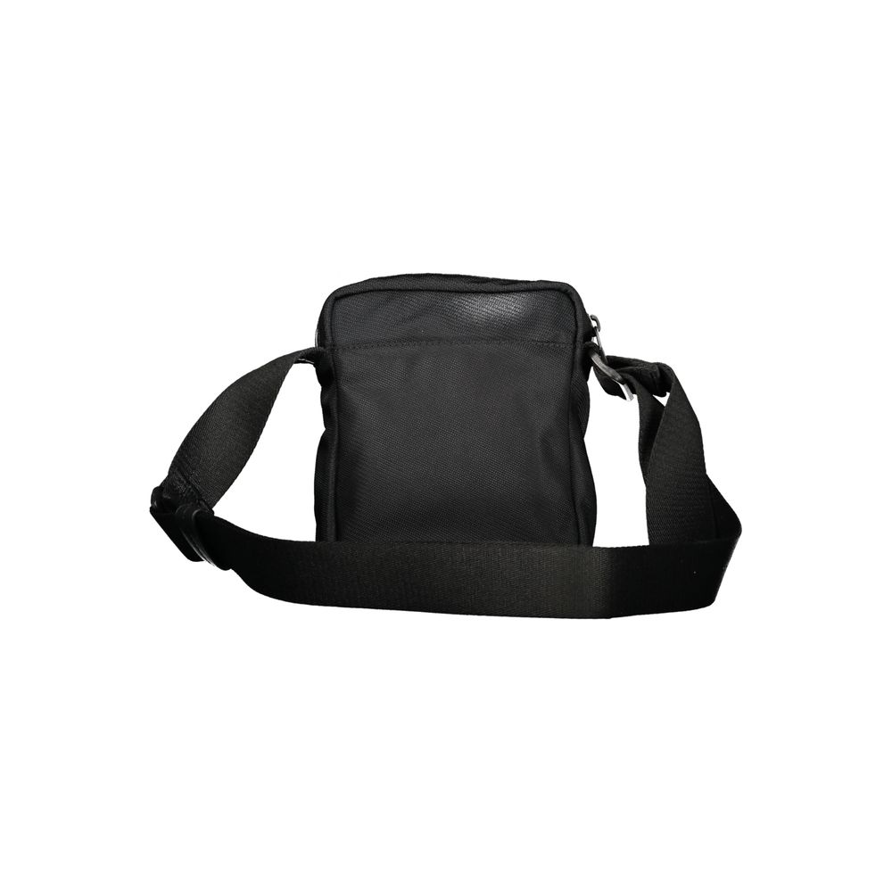 Schwarze Polyester Herren Umhängetasche