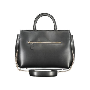 Schwarze Polyethylen Damenhandtasche
