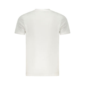 White Cotton Men's T-Shirt