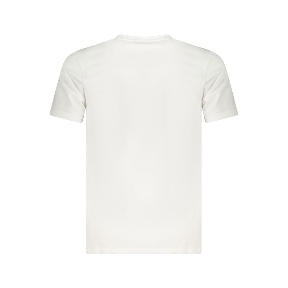 Weißes Herren-T-Shirt aus Baumwolle
