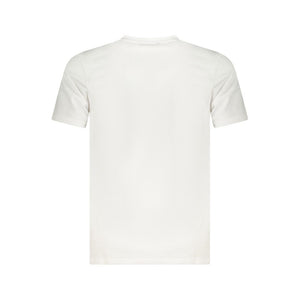 White Cotton Men T-Shirt