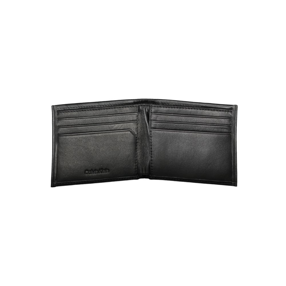 Schwarze Polyester Herren Geldbörse