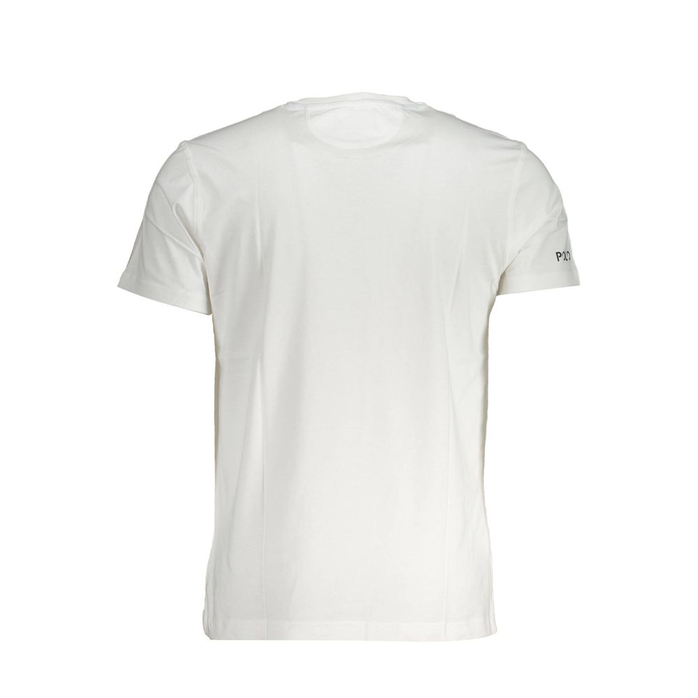 Weißes Herren-T-Shirt aus Baumwolle