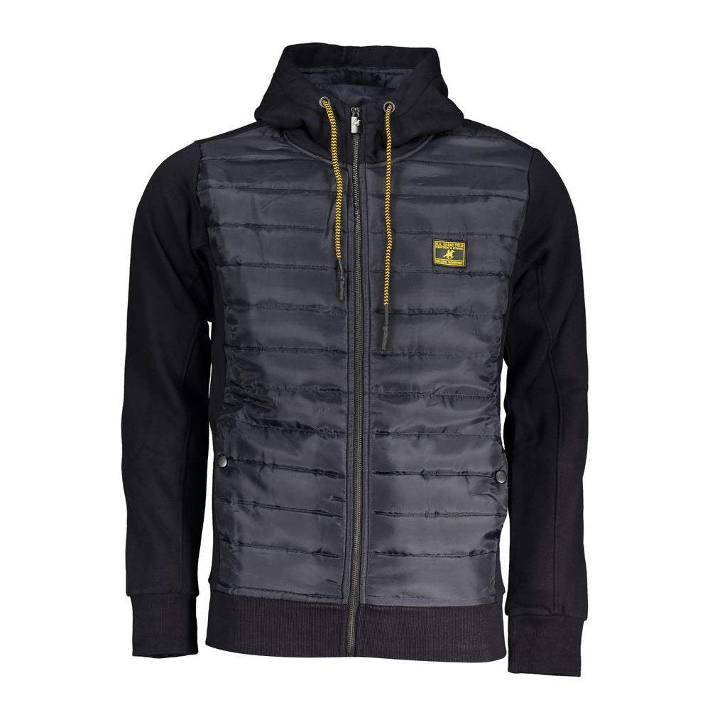 Blaue Herrenjacke aus Baumwolle