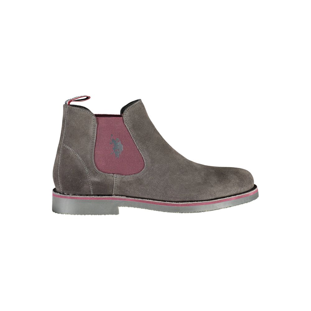 Braune Lederstiefel für Herren