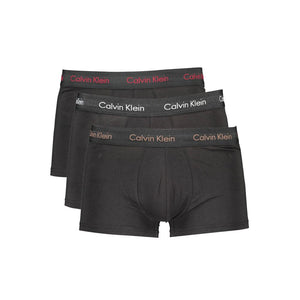 Schwarze Herren-Boxershorts aus Baumwolle