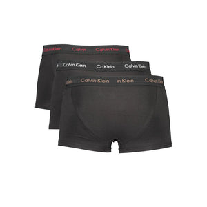 Schwarze Herren-Boxershorts aus Baumwolle