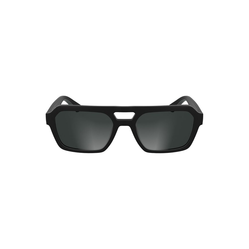 Schwarze Sonnenbrille aus biobasiertem Stoff