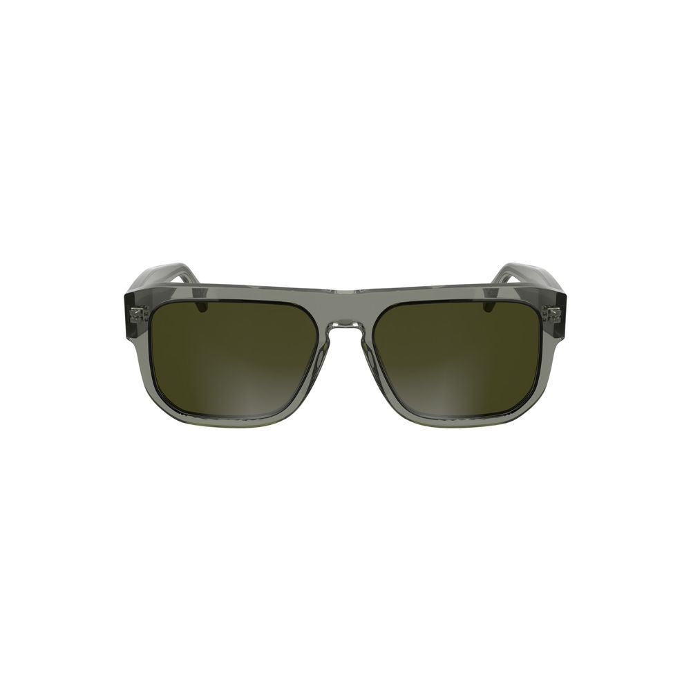 Graue Acetat-Sonnenbrille für Herren