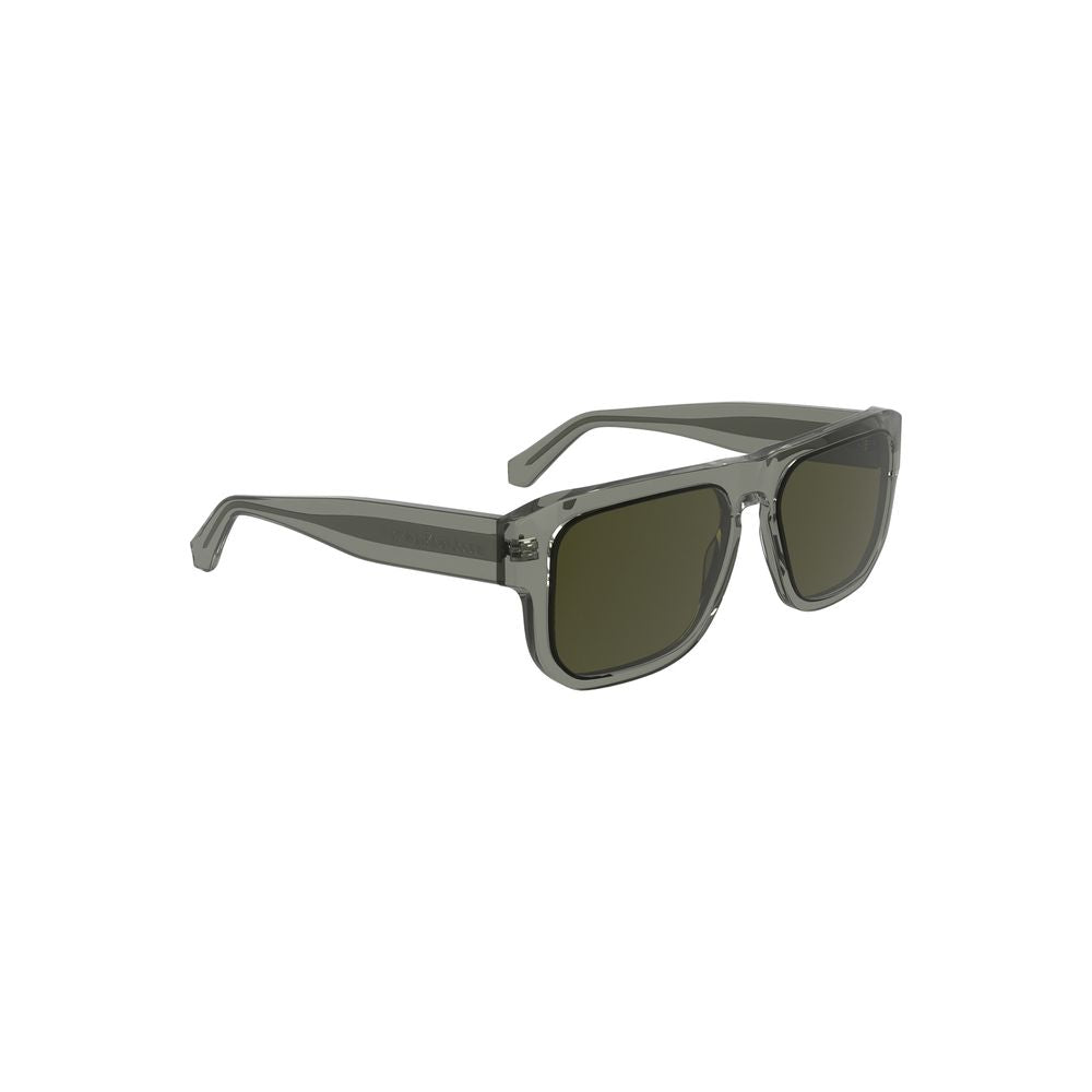 Graue Acetat-Sonnenbrille für Herren