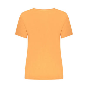 Orangefarbene Baumwolloberteile und T-Shirts