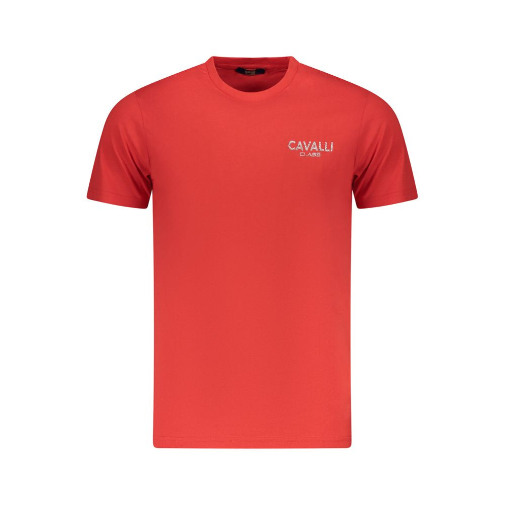 Rotes Herren-T-Shirt aus Baumwolle