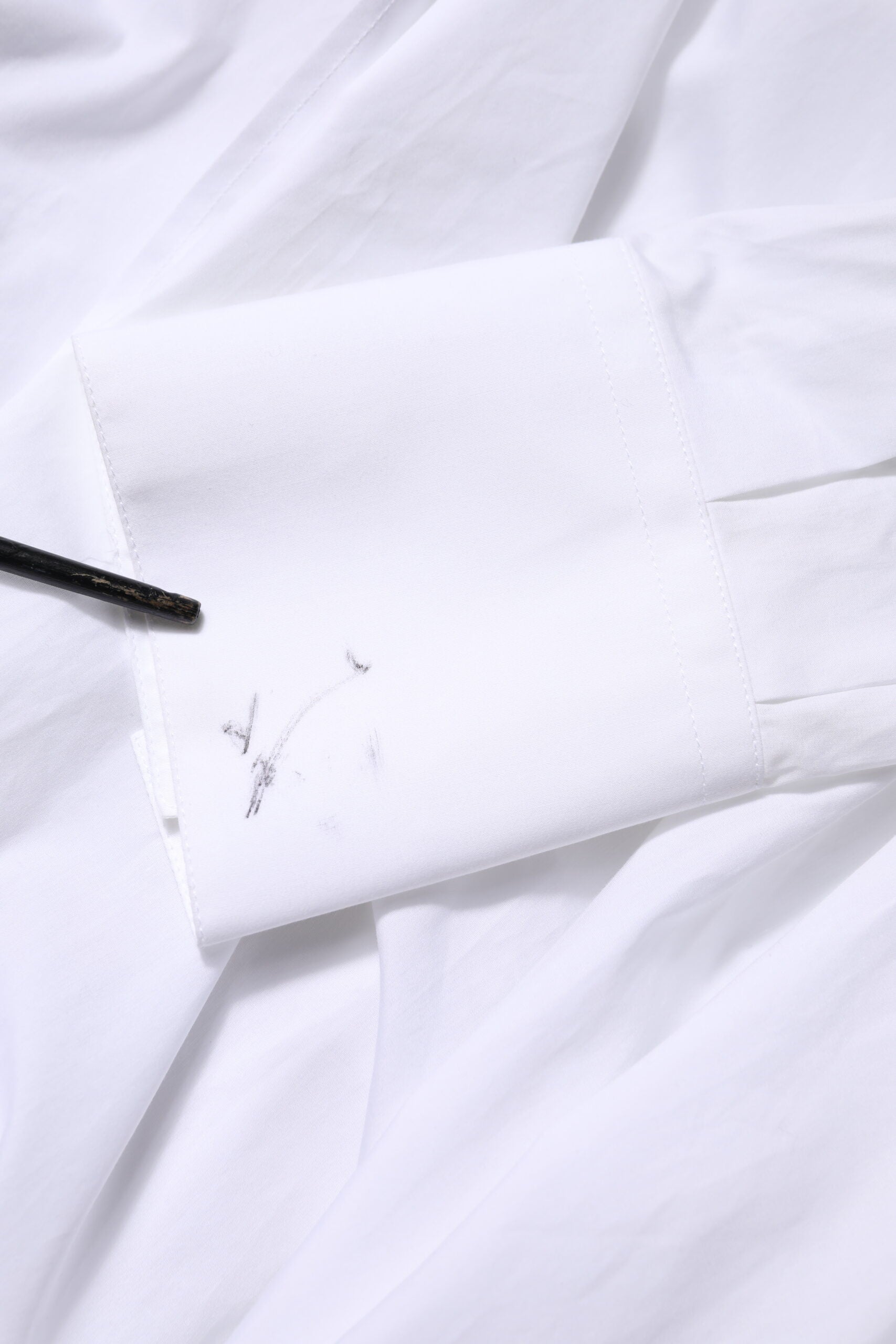 Dolce & Gabbana White Cotton Collared Shirt Long Sleeve Top