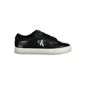 Schwarzer Polyethylen-Sneaker für Damen