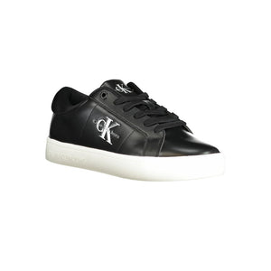 Schwarzer Polyethylen-Sneaker für Damen