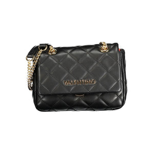 Schwarze Handtasche aus Polyethylen