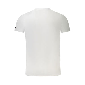 Weißes Herren-T-Shirt aus Baumwolle