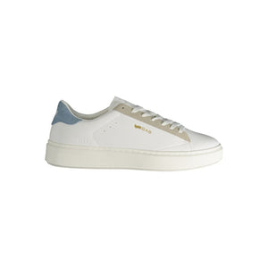 Weiße Polyester Herren Sneaker