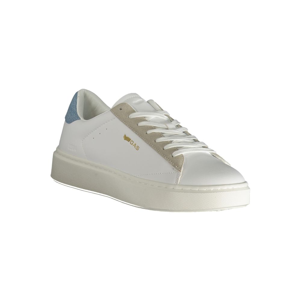 Weiße Polyester Herren Sneaker