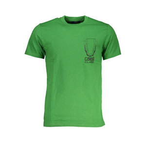Grünes Baumwoll-T-Shirt