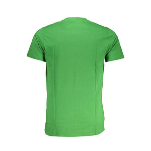 Grünes Baumwoll-T-Shirt
