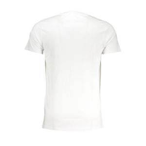 Weißes Baumwoll-T-Shirt