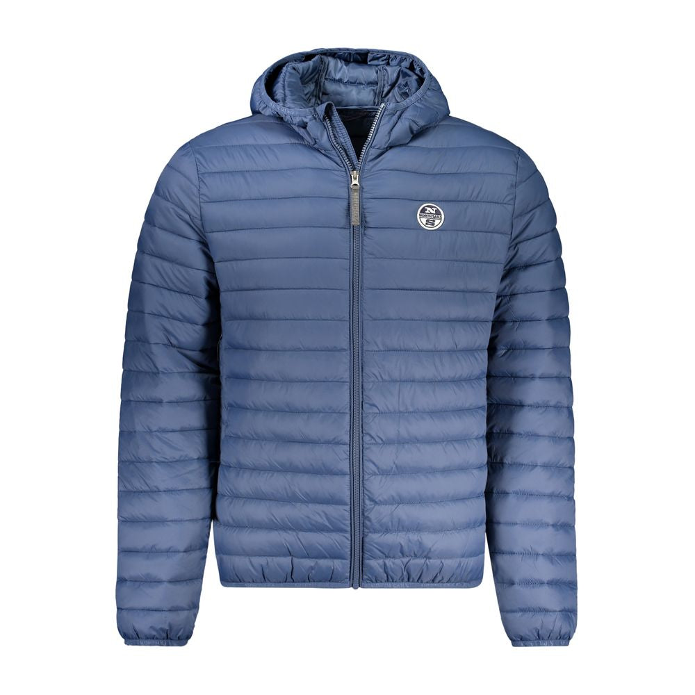 Blaue Polyamidjacke