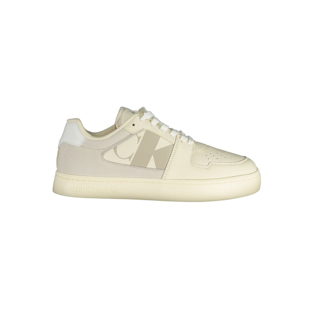 Weißer Polyethylen-Herren-Sneaker
