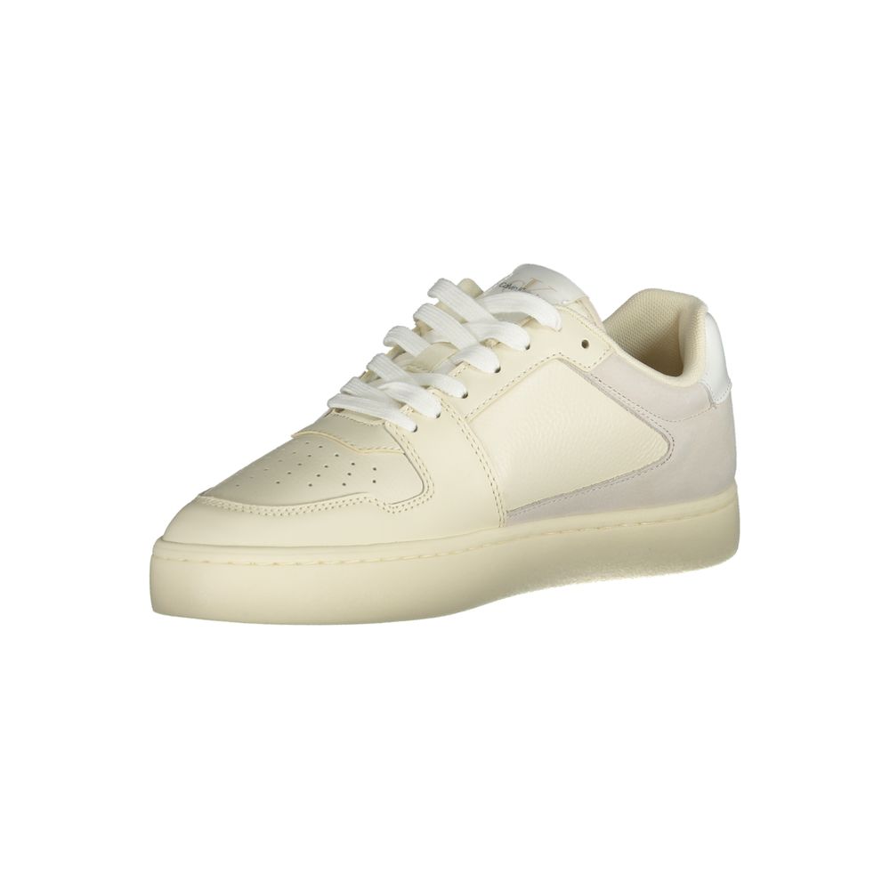 Weißer Polyethylen-Herren-Sneaker